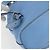 Gucci Bamboo Rucksack aus Leder hellblau Silber 370833 Auth BA9273V - Ansicht 15