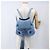 Gucci Bamboo Rucksack aus Leder hellblau Silber 370833 Auth BA9273V - Ansicht 25
