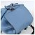 Gucci Bamboo Rucksack aus Leder hellblau Silber 370833 Auth BA9273V - Ansicht 6