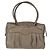 Borsa a mano Gancini in pelle Salvatore Ferragamo oro argento Auth 160099 - vista 3