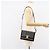 Céline CELINE C Macadam Canvas Schultertasche Grau Gold Auth 157930 Braun Golden - Ansicht 25