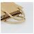 CHANEL Borsa a Mano V Stitch Pelle Beige Oro CC Auth BA9348 D'oro - vista 7