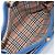 Autre Marque Borsa a mano Burberry in pelle blu e oro Auth 159091 D'oro - vista 12