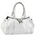 Céline Borsa a mano in pelle argento Auth 157912