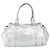 Céline Borsa a mano in pelle argento Auth 157912 - vista 3