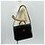 Borsa a Mano GUCCI Bamboo Smalto 2 vie Nero Oro 015 1046 3304 Auth bs32052 - vista 29