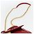 Salvatore Ferragamo Borsa a Spalla Chain Vala in Pelle 2 in 1 Rossa Oro Auth BA9424V Rosso D'oro - vista 10