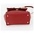 Salvatore Ferragamo Borsa a Spalla Chain Vala in Pelle 2 in 1 Rossa Oro Auth BA9424V Rosso D'oro - vista 11