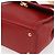 Salvatore Ferragamo Borsa a Spalla Chain Vala in Pelle 2 in 1 Rossa Oro Auth BA9424V Rosso D'oro - vista 12