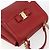 Salvatore Ferragamo Borsa a Spalla Chain Vala in Pelle 2 in 1 Rossa Oro Auth BA9424V Rosso D'oro - vista 6