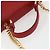 Salvatore Ferragamo Borsa a Spalla Chain Vala in Pelle 2 in 1 Rossa Oro Auth BA9424V Rosso D'oro - vista 7