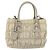 PRADA Borsa a Mano Nylon 2way Beige Argento Auth ka1368 - vista 13