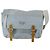 Borsa a Spalla PRADA Nylon Blu Argento Autentica 157777 - vista 13