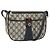 Borsa a Spalla Gucci GG Supreme Sherry Line PVC Blu Navy Oro 89 02 032 Auth 158018 D'oro