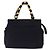 Borsa a mano Vala in tela blu navy e oro Salvatore Ferragamo Auth gh1482 D'oro - vista 2