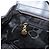 Borsa a mano Vala in tela blu navy e oro Salvatore Ferragamo Auth gh1482 D'oro - vista 20