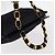 Borsa a mano Vala in tela blu navy e oro Salvatore Ferragamo Auth gh1482 D'oro - vista 6
