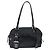 PRADA Bolsa de mão em nylon preto prata Auth ka1246 - vista 13