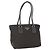 PRADA Tote Bag aus Nylon Khaki Silber authentisch BA9383