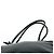 PRADA Borsa a mano in nylon pelle nera argento Auth ep12566 Nero - vista 14