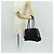 PRADA Borsa a mano in nylon pelle nera argento Auth ep12566 Nero - vista 26