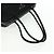 PRADA Borsa a mano in nylon pelle nera argento Auth ep12566 Nero - vista 7