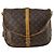 LOUIS VUITTON Borsa a Spalla Monogram Saumur 35 M42254 LV Auth 157246 Monogramma - vista 13
