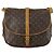 LOUIS VUITTON Borsa a Spalla Monogram Saumur 35 M42254 LV Auth 157246 Monogramma - vista 2