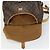 LOUIS VUITTON Borsa a Spalla Monogram Saumur 35 M42254 LV Auth 157246 Monogramma - vista 22