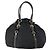 PRADA Borsa a mano in nylon pelle 2 in 1 nera oro Auth 156149 Nero D'oro - vista 2