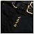 PRADA Borsa a mano in nylon pelle 2 in 1 nera oro Auth 156149 Nero D'oro - vista 20