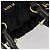 PRADA Borsa a mano in nylon pelle 2 in 1 nera oro Auth 156149 Nero D'oro - vista 6