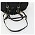 PRADA Borsa a mano in nylon pelle 2 in 1 nera oro Auth 156149 Nero D'oro - vista 7