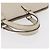 Saffiano PRADA Borsa a Mano in Pelle Safiano Bianco Argento Auth 159983 - vista 7