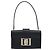 Borsa a mano Vala in pelle nera e argento di Salvatore Ferragamo Auth 160107 Nero - vista 2