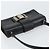 Borsa a mano Vala in pelle nera e argento di Salvatore Ferragamo Auth 160107 Nero - vista 6