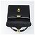 Borsa a mano GUCCI in pelle nera e oro Auth 159265 Nero D'oro - vista 15