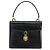 Borsa a mano GUCCI in pelle nera e oro Auth 159265 Nero D'oro - vista 2