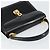 Borsa a mano GUCCI in pelle nera e oro Auth 159265 Nero D'oro - vista 6