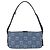 Bolso de Hombro Gancini Salvatore Ferragamo en Lona Azul Marino y Oro Auth BA9259V Dorado - vista 3