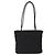 Borsa Tote Prada in nylon nero argento Auth gh1544 - vista 13