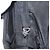 Borsa Tote Prada in nylon nero argento Auth gh1544 - vista 18