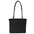 Borsa Tote Prada in nylon nero argento Auth gh1544 - vista 2