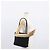 Borsa Tote Prada in nylon nero argento Auth gh1544 - vista 24