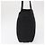 Borsa Tote Prada in nylon nero argento Auth gh1544 - vista 3