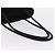 Borsa Tote Prada in nylon nero argento Auth gh1544 - vista 7