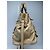 Vintage Miu Miu 2Way Lederhandtasche Gold - Ansicht 8