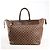 Borsa Louis Vuitton Greenwich PM Damier Ebene in marrone N41165 Rosso - vista 16