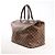 Borsa Louis Vuitton Greenwich PM Damier Ebene in marrone N41165 Rosso - vista 3
