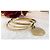 Iconico bracciale e DOLCE & GABBANA in acciaio placcato oro "Flutter" D'oro - vista 12
